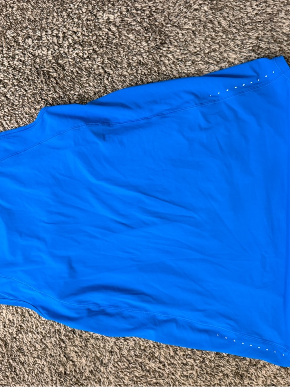 lululemon athletica Bright Blue Tank Top with Subtle Stud Details